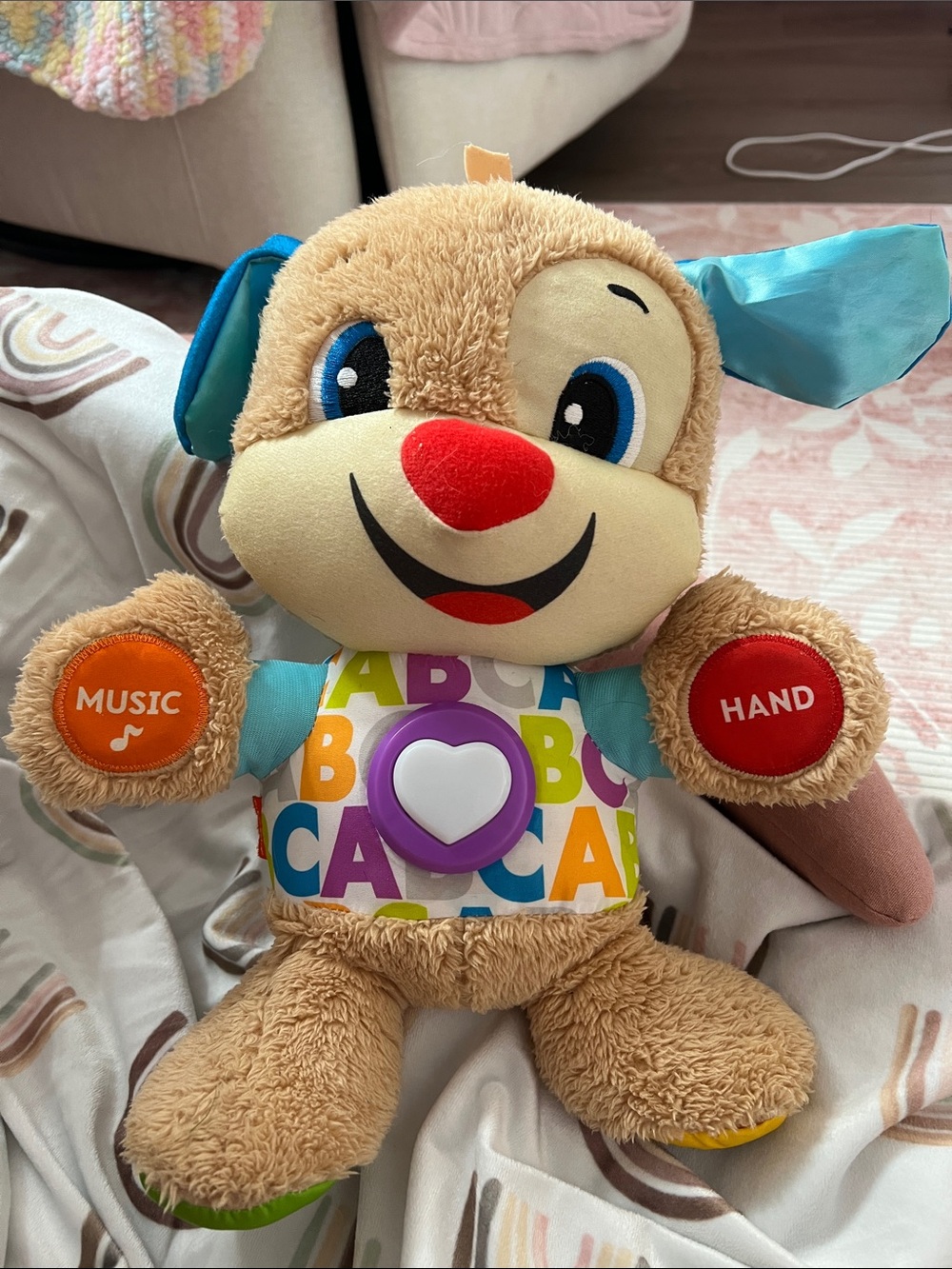 Interactive Plush Learning Puppy - Multicolor Baby Toy